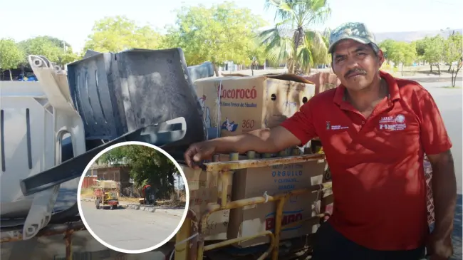 Antonio Martínez con su trabajo no solo le permite ganarse la vida, sino que también inspira a otros a valorar y respetar el entorno que todos compartimos. Foto: Juan Madrigal