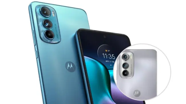 Motorola Edge 30 con un diseño de primer nivel. Foto: Cortesía
