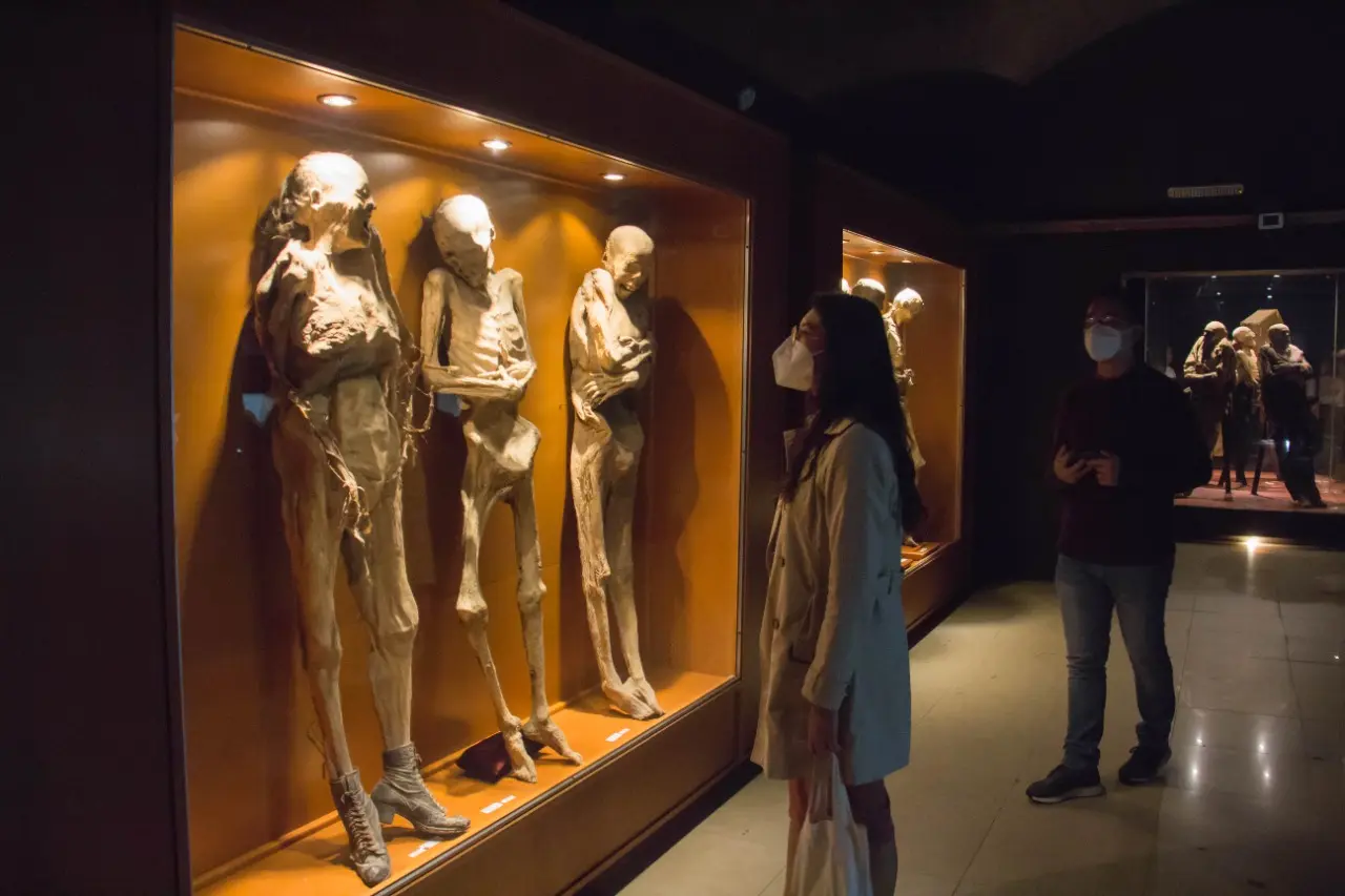 Estos son los detalles del Museo de las Momias de Guanajuato. Foro: Guanajuato Capital.