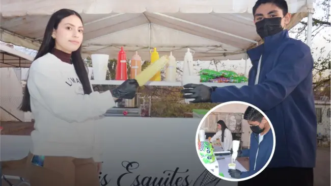 Emprender con el corazón: Mis Esquites, el negocio que financia los sueños de los hermanos, Daniela y Juan Carlos en Culiacán. Foto: Juan Madrigal