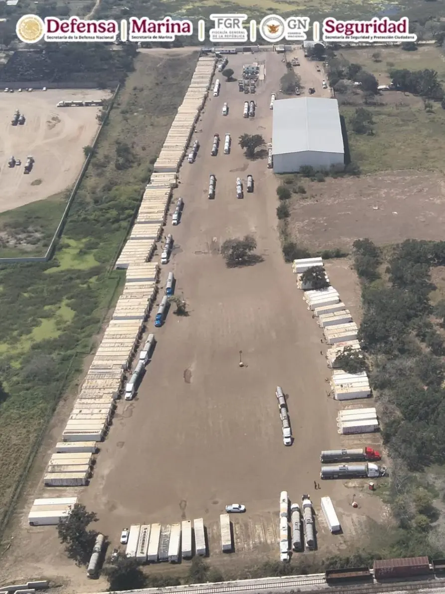Decomiso de hidrocarburo en Tampico Tamaulipas.
