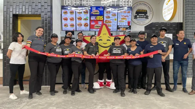 El primer Carl´s Jr en Guasave abrirá el día del niño. Foto: cortesía