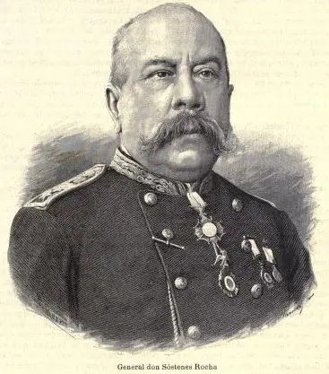 General Sostenes Rochas quien se destaca por su lealtad por Benito Juaréz Foto: Wikipedia