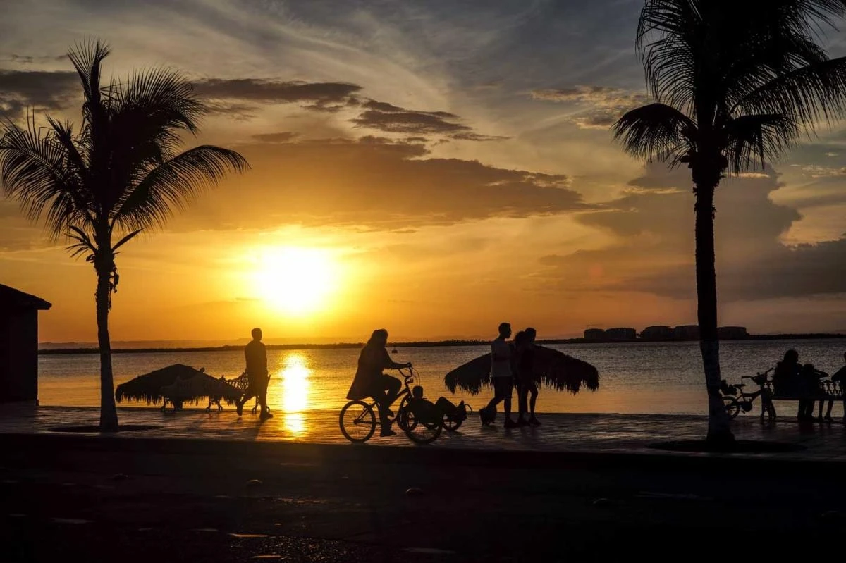 Vista del malecón de La Paz. Foto: La Paz México
