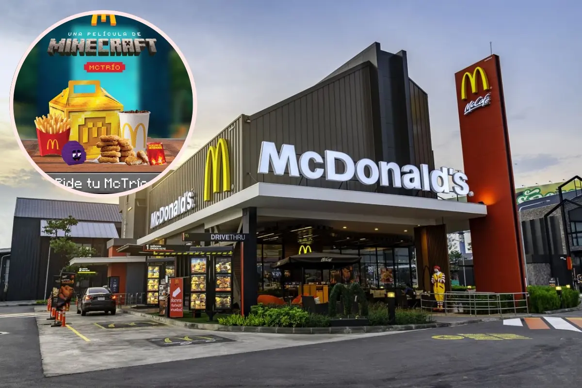 Hay dos colecciones de Minecraft en McDonalds: una para chicos y otra para grandes. Edición de foto: TBN