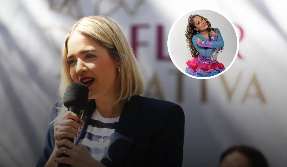 La alcaldesa de Mazatlán, Estrella Palacios, mencionó que invitará a Tatiana al día del niño en Mazatlán. Foto: cortesía/Facebook De Parranda Mazatlán