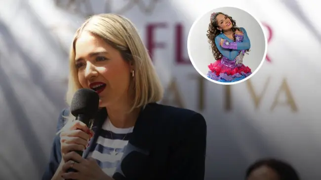 La alcaldesa de Mazatlán, Estrella Palacios, mencionó que invitará a Tatiana al día del niño en Mazatlán. Foto: cortesía/Facebook De Parranda Mazatlán