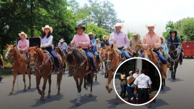 Tradicional Cabalgata del Rompimiento del Sitio en Cuautla