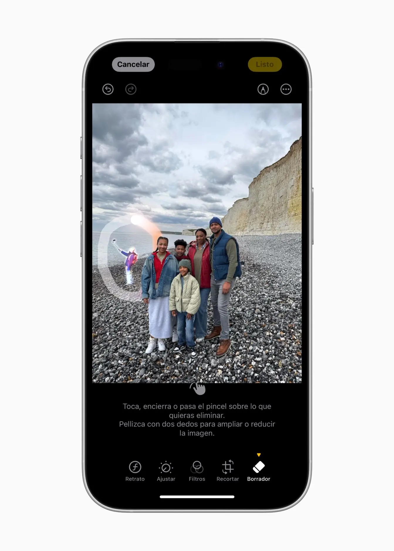 Nueva herramienta de Borrador. Foto: Cortesía