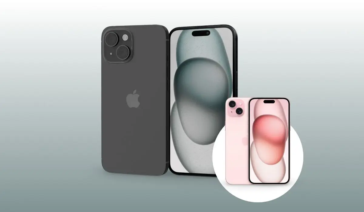 iPhone 15 incluye un pantalla de 6,1 pulgadas. Foto: Cortesía