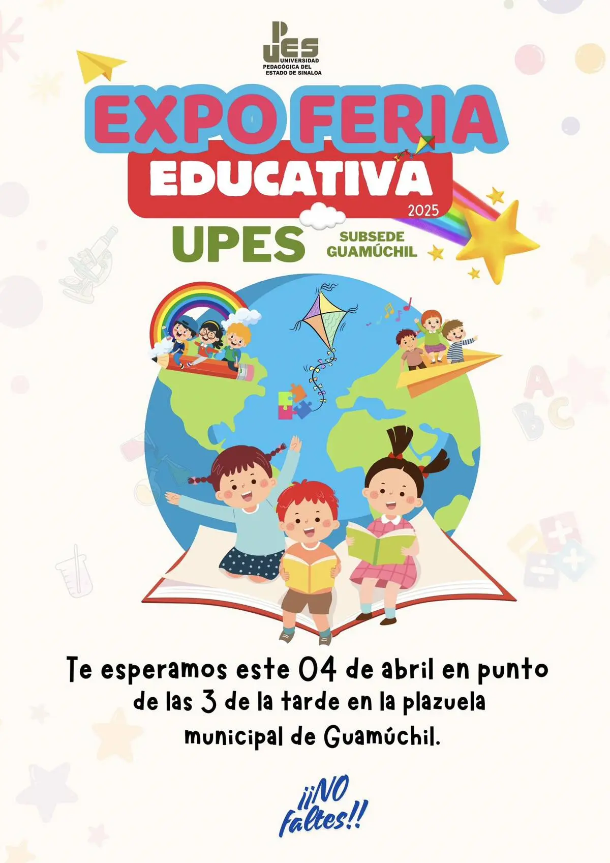 Expo Feria Educativa 2025 en Guamúchil. Foto: cortesía