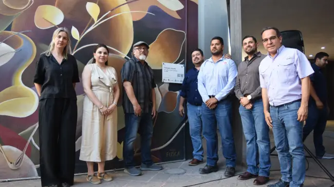 Con emotivos mensajes, se realizó la inauguración de los murales ganadores del concurso Vamos pintando, somos comunidad de paz. Fotos: Lino Ceballos.