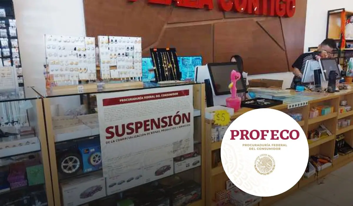Estos son los detalles del operativo de la Profeco en Plaza Contigo. Foto: Cortesía.