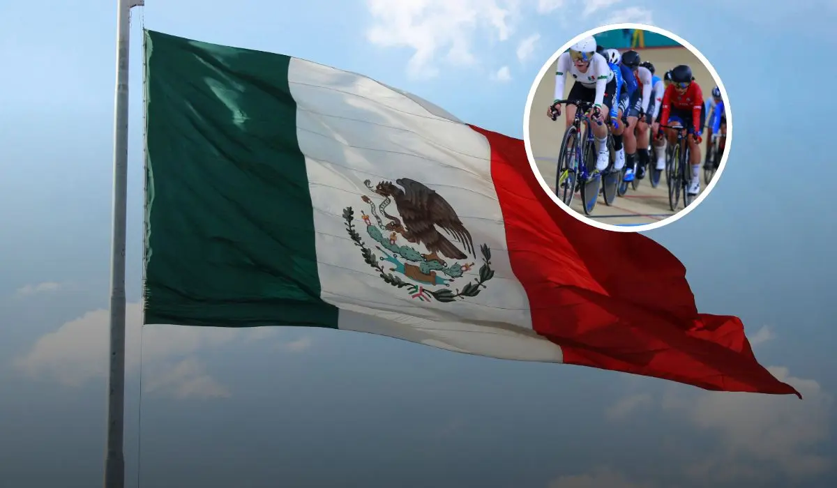 México se convierte en ganador de medallas de oro y bronce, en el Campeonato Panamericano de Ciclismo de Pista 2025 en Paraguay. Foto: Cortesía.