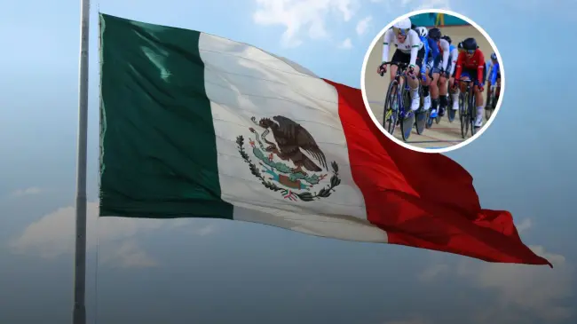 México se convierte en ganador de medallas de oro y bronce, en el Campeonato Panamericano de Ciclismo de Pista 2025 en Paraguay. Foto: Cortesía.