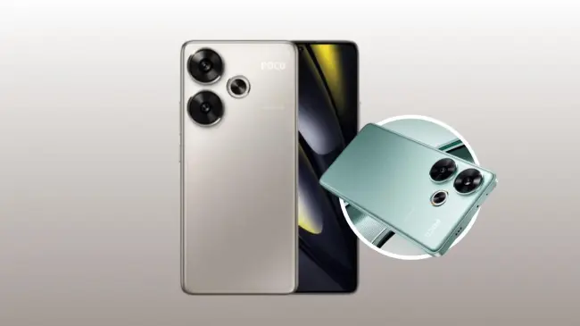 Xiaomi POCO F6 con potente batería. Foto: Cortesía