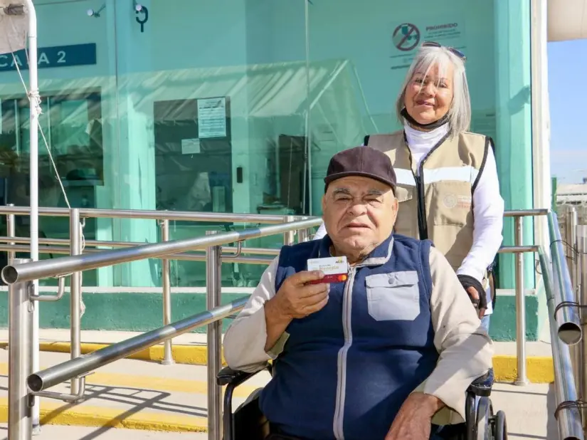 Retira de manera segura el dinero de tu Pensión Bienestar con estas recomendaciones. Foto: Gobierno de México Retira de manera segura el dinero de tu Pensión Bienestar con estas recomendaciones. Foto: Gobierno de México