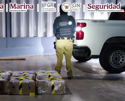 Aseguran más de 120 paquetes con cocaína y metanfetamina en cateos en Baja California