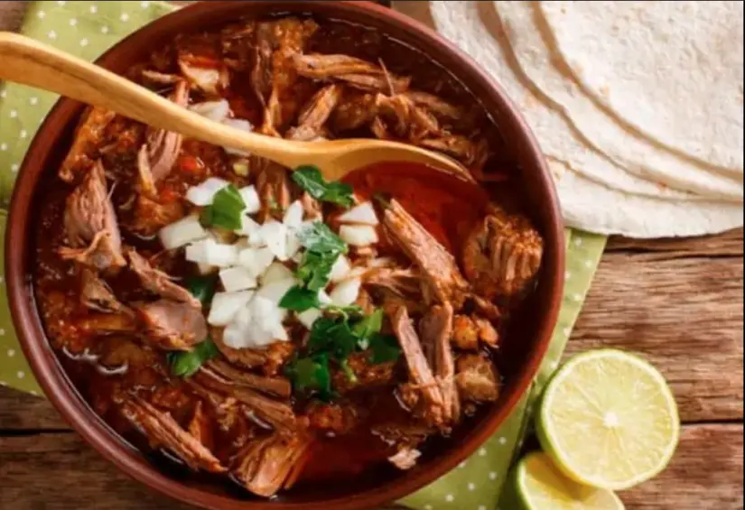 Platillo barbacoa, comida mexicana. Foto: cortesía Platillo barbacoa, comida mexicana. Foto: cortesía.