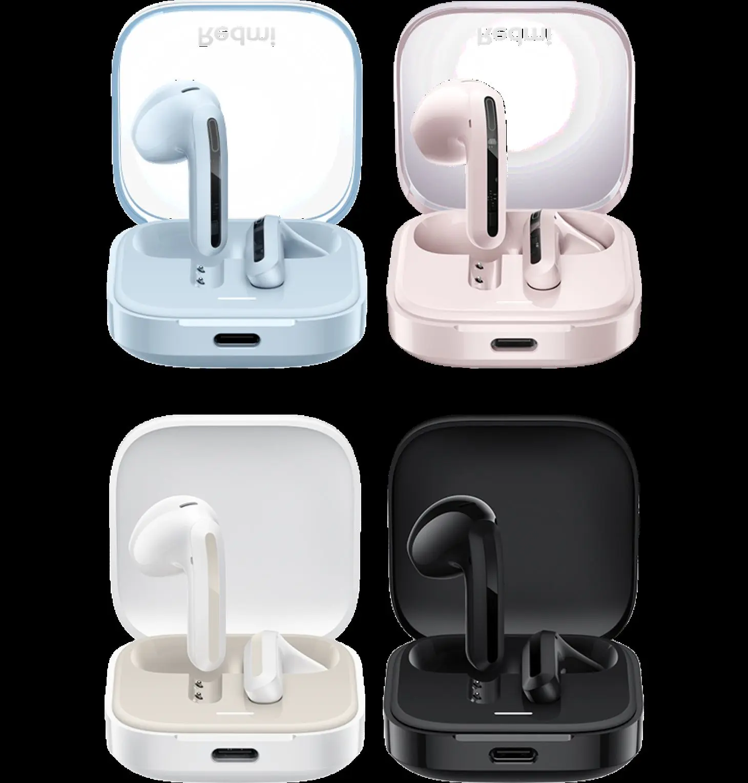 Xiaomi Redmi Buds 6 Active con reducción de ruido con micrófono dual . Foto: Cortesía