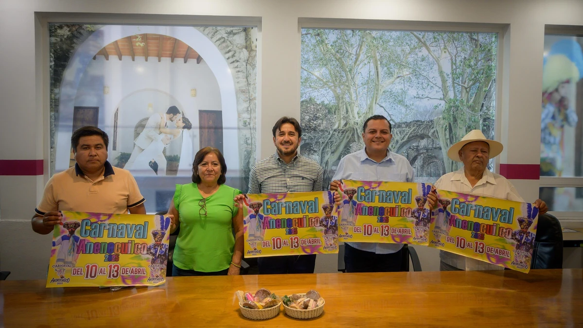 Estos son los detalles del Carnaval de Anenecuilco 2025. Foto: Secretaría de Turismo Morelos.