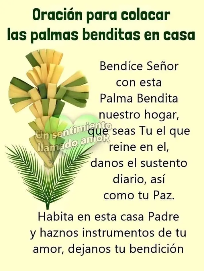 Frases bonitas para decir en el inicio de semana Santa 2025 en el domingo de ramos