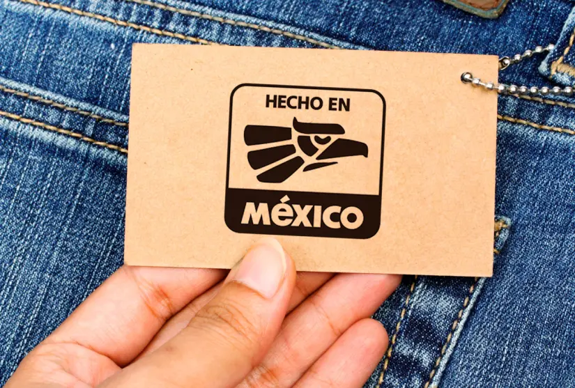 Sello de productos o artículos ''Hechos en México''. Foto: Cortesía Sello de productos o artículos ''Hechos en México''. Foto: Cortesía