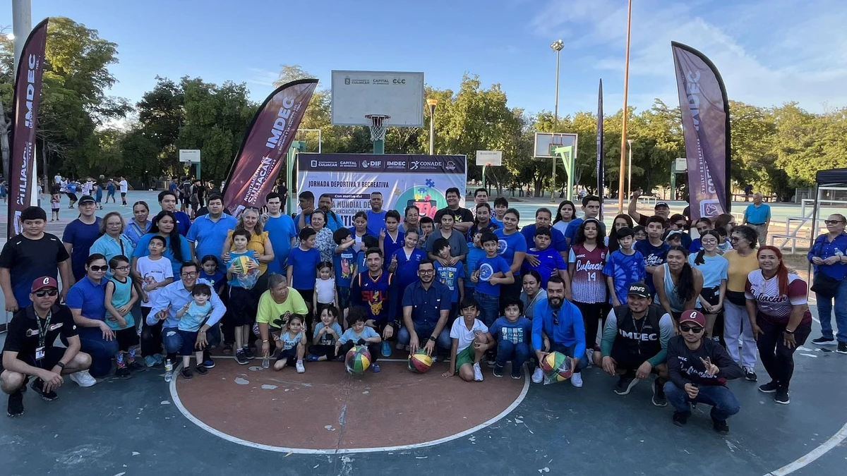 IMDEC organiza Jornada Deportiva para niños y jóvenes con autismo en Culiacán.