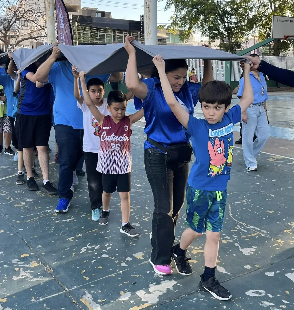 Deporte e Inclusión: IMDEC celebra el Día del Autismo con juegos para alumnos y alumnas de la Academia Shohoku en el CCC.