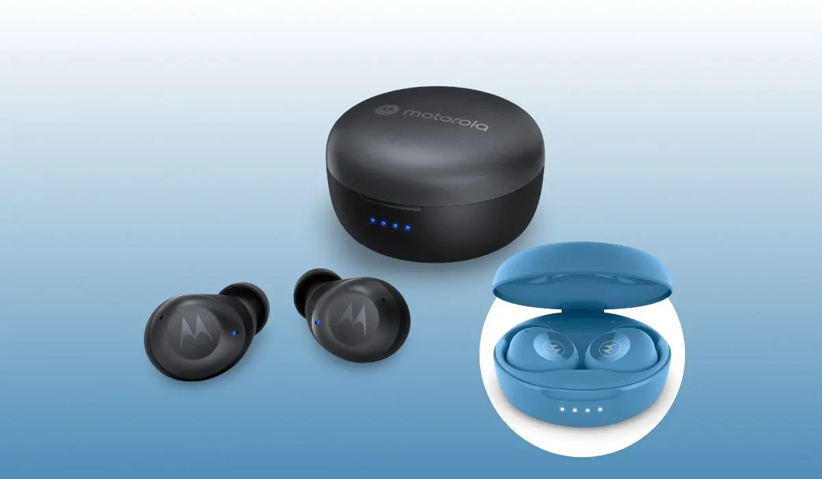 Motorola Moto Buds 250 con controles inteligentes táctiles. Foto: Cortesía