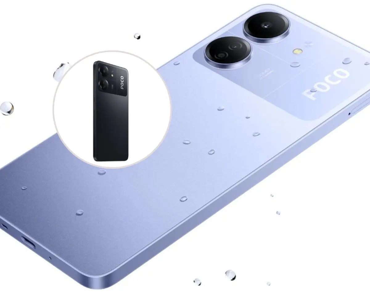 Xiaomi POCO C65 con procesador MediaTek Helio G85. Foto: Cortesía