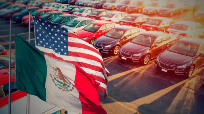 Exportación de autos México - EE.UU. Foto: Cortesía