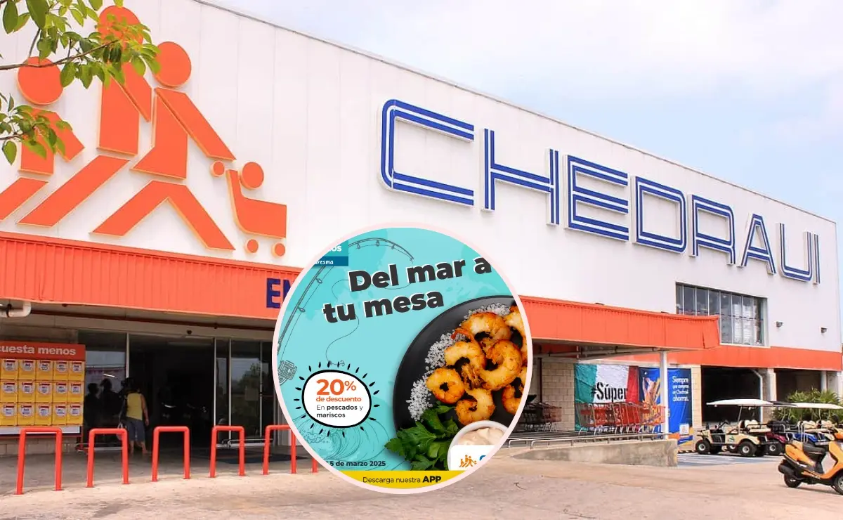 Productos del mar frescos de Chedraui a tu mesa.