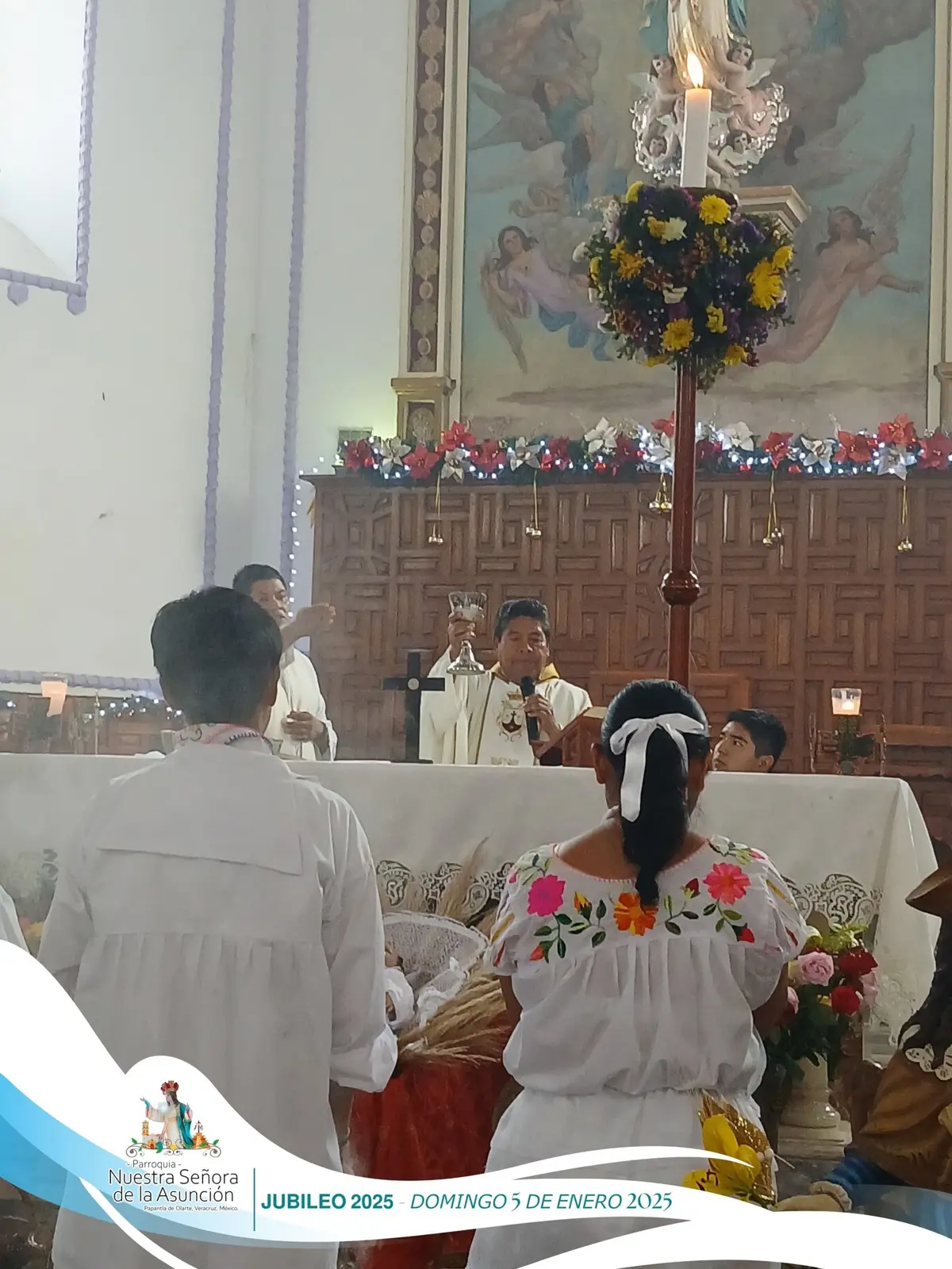 Programación de actividades de Semana Santa 2025 Panpatla, Veracruz Foto: Parroquia de Nuestra Señora de la Asunción -Papantla (Facebook)