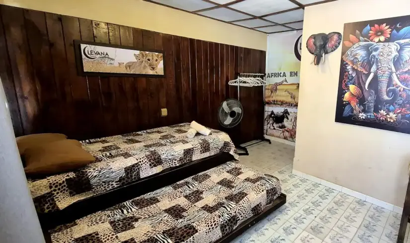 Conoce el alojamiento 9° África, en la Paz. Foto: Airbnb. 