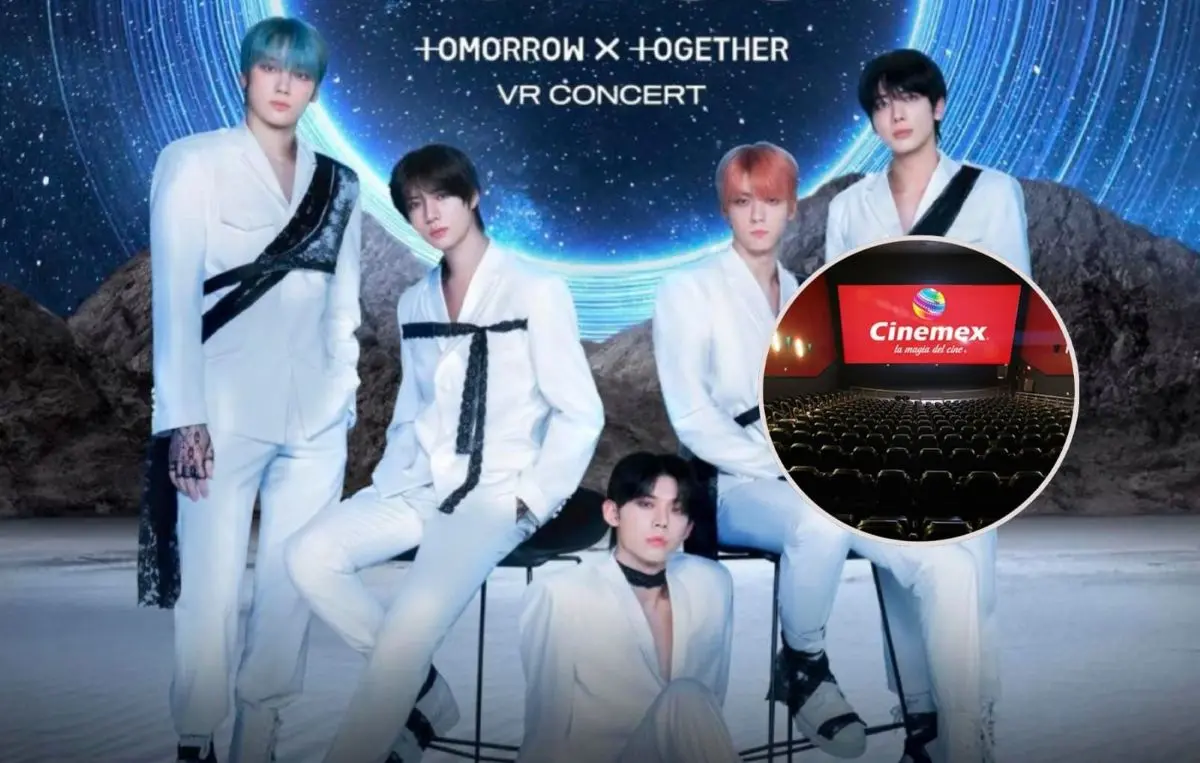 Los detalles del especial de Tomorrow X Together en salas de Cinemex. Foto: Cortesía