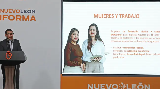 Estos son los detalles sobre el programa Mujeres y Trabajo en Nuevo León. Foto: Cortesía.
