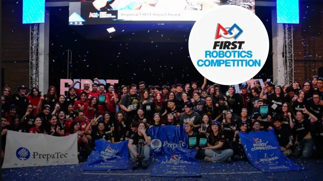 Estudiantes mexicanos se preparan para representar a México en el Mundial de FIRST Robotics Competition 2025. Foto: Cortesía.