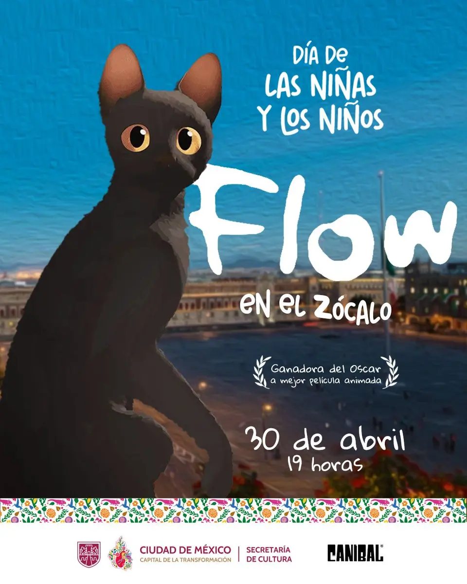Anuncio oficial de la proyección en redes sociales