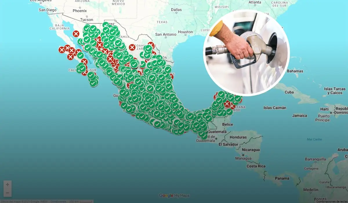 Cómo ubicar las gasolineras más baratas en el mapa en tiempo real de Profeco. Foto: TBN