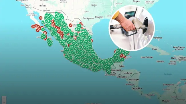 Cómo ubicar las gasolineras más baratas en el mapa en tiempo real de Profeco. Foto: TBN