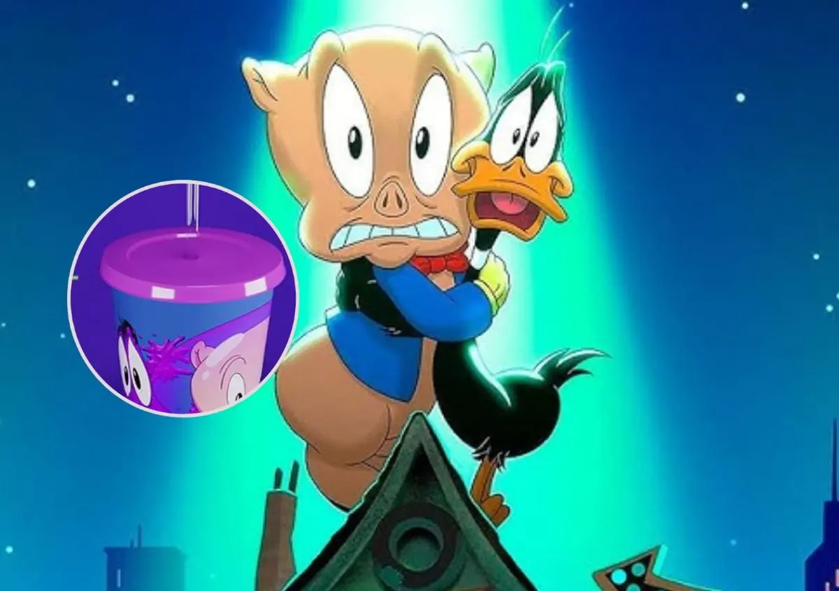 Arranca la venta en Cinépolis del vaso de Looney Tunes. Foto: Cortesía