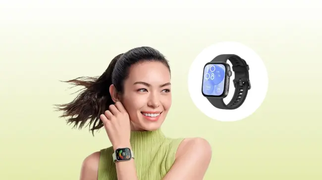 Smartwatch Huawei Fit 3 con resistencia al agua nivel 5 ATM, de hasta 50 metros de profundidad. Foto: Cortesía