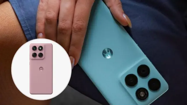 El Motorola Edge 60 Fusion incluye un diseño atractivo, y salió al mercado en tres colores. Foto: Cortesía