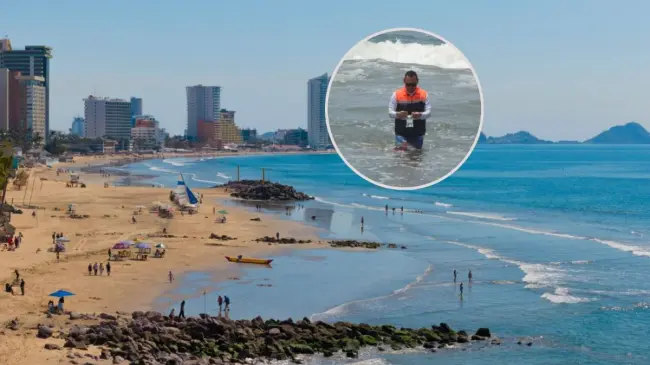 Playas de Sinaloa en condiciones para recibir a turistas en Semana Santa. Foto: Cortesía