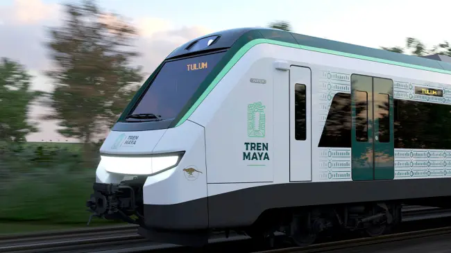 El Tren Maya ya recibe turistas. Foto: Gob. de México