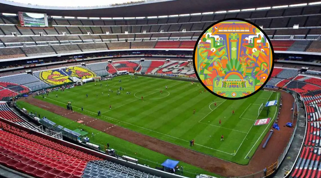 Póster oficial de CDMX para la Copa Mundial 2026