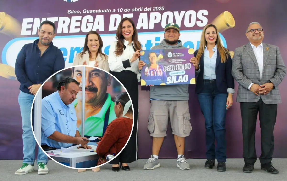 Entrega gobernadora apoyos del programa Creemos en Ti. Foto: Cortesía