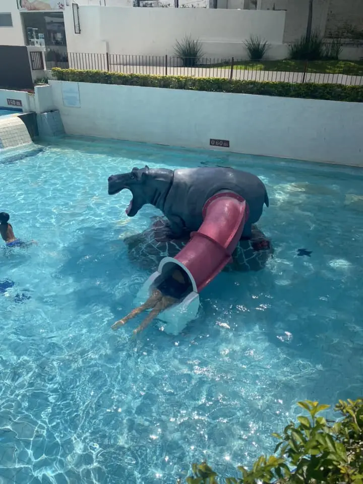 Balneario Agua Hedionda con zona de chapoteadero. Foto: Cortesía