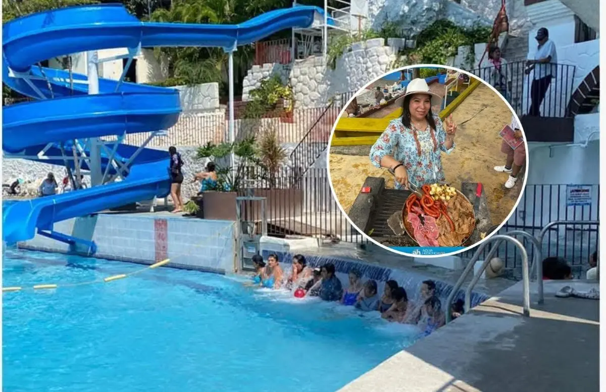Atractivos del balneario de Agua Hedionda, en Morelos. Foto: Cortesía